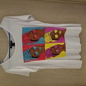 Ashley Stewart- print tshirt sz. 14/16